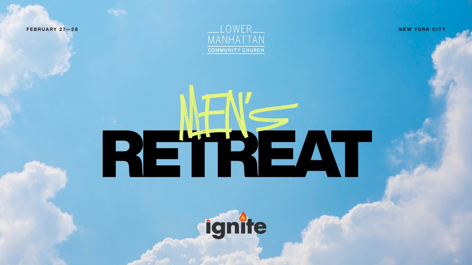 LMCC Men's Retreat 2026 logo