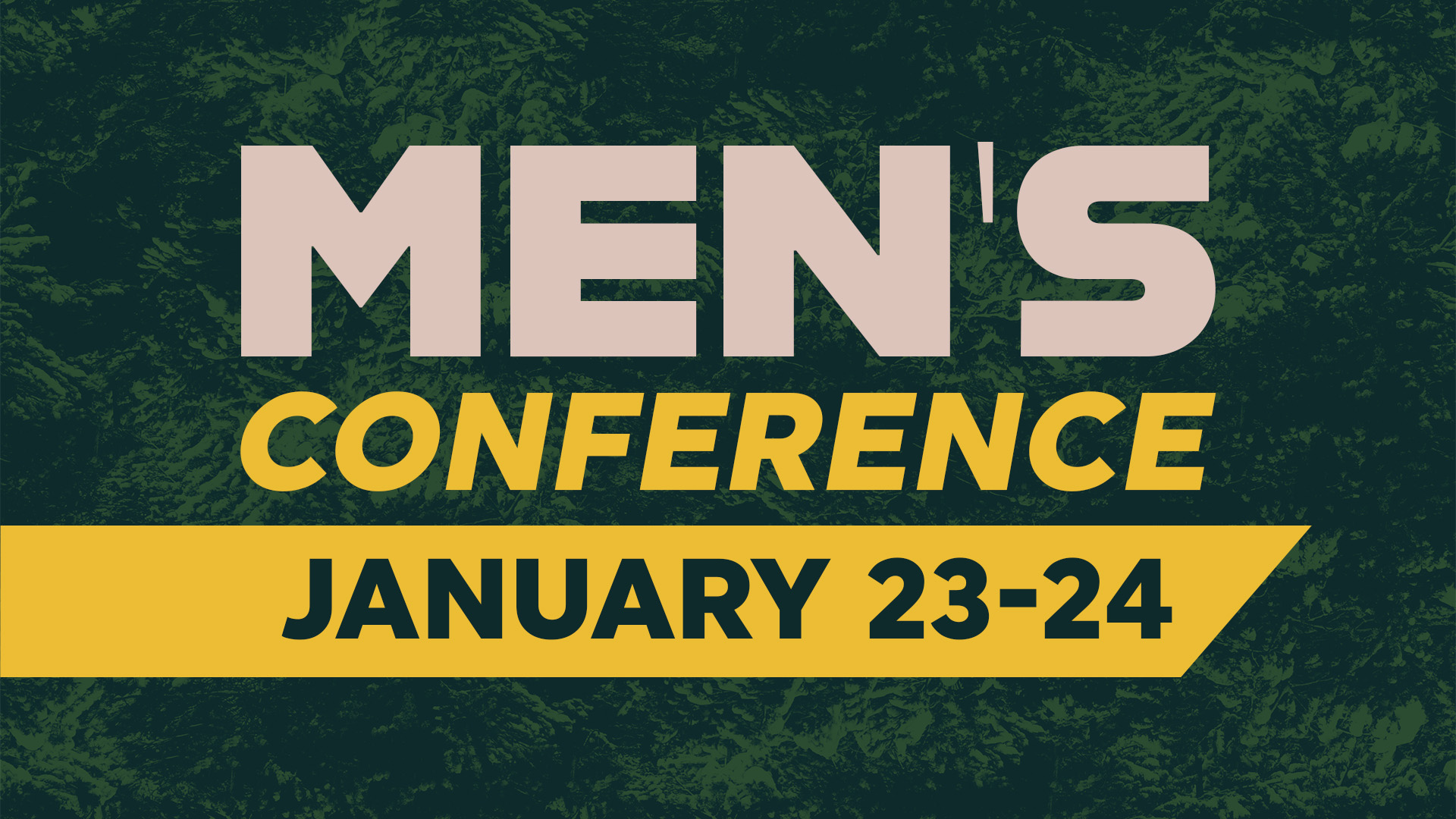 Men's Conference 2026 logo