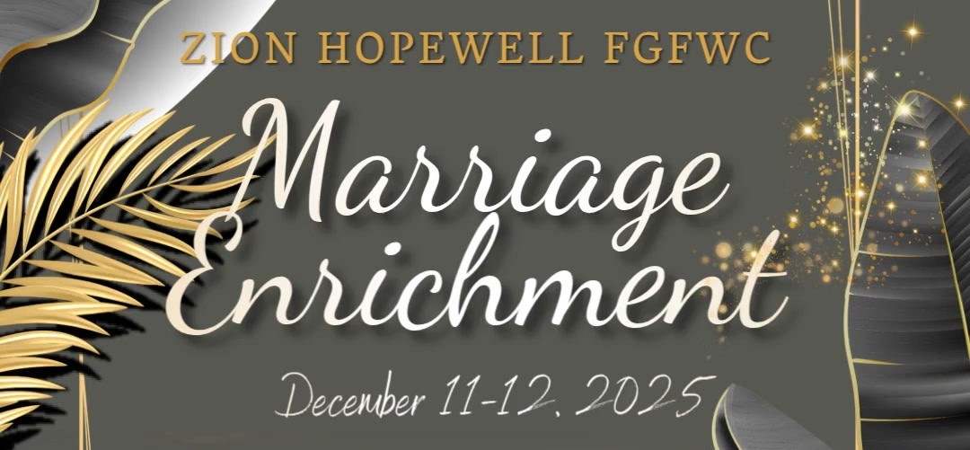 Zion Hopewell Marriage Enrichment Conference logo