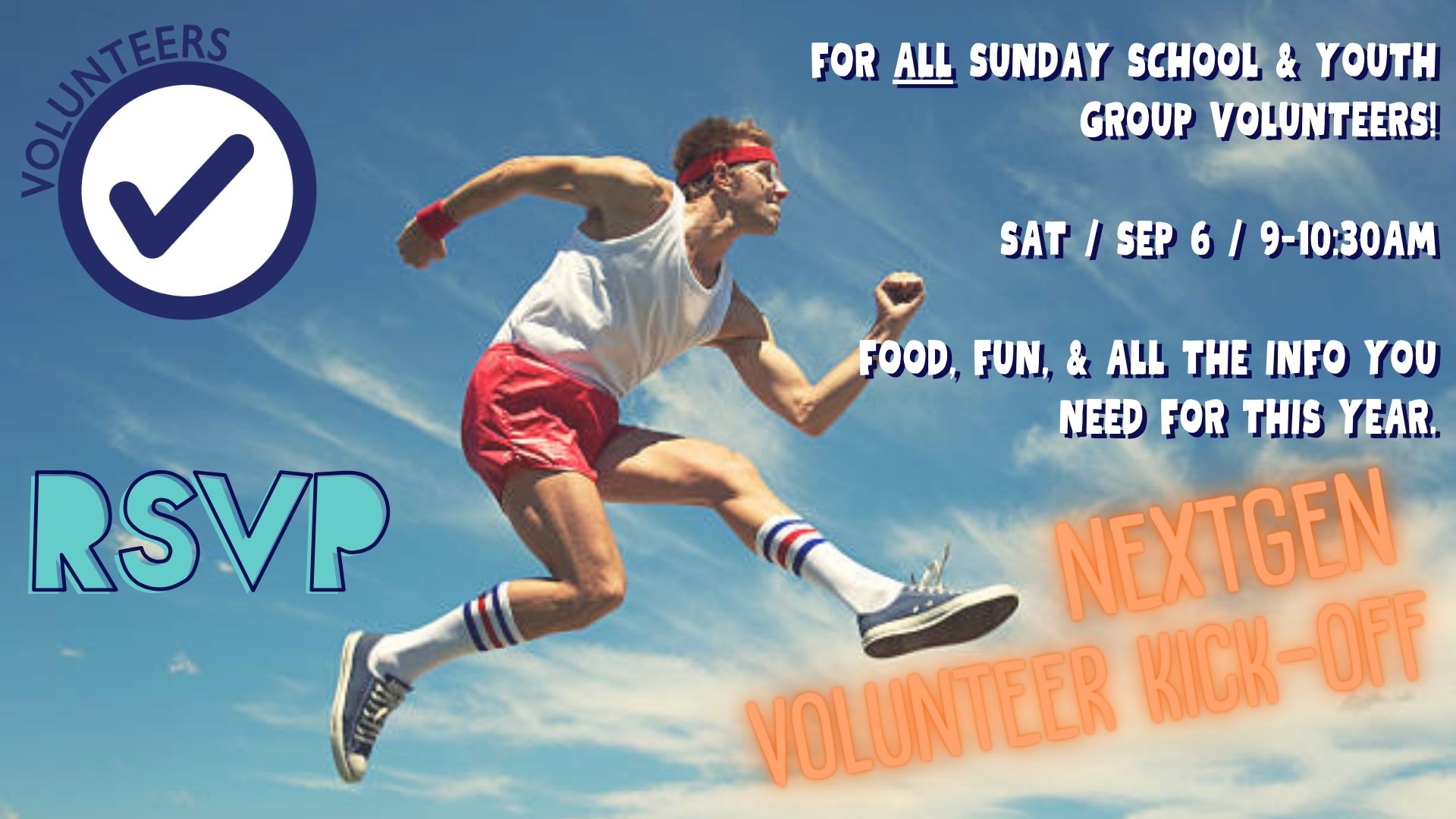 NextGen Volunteer Kick Off 2025 logo