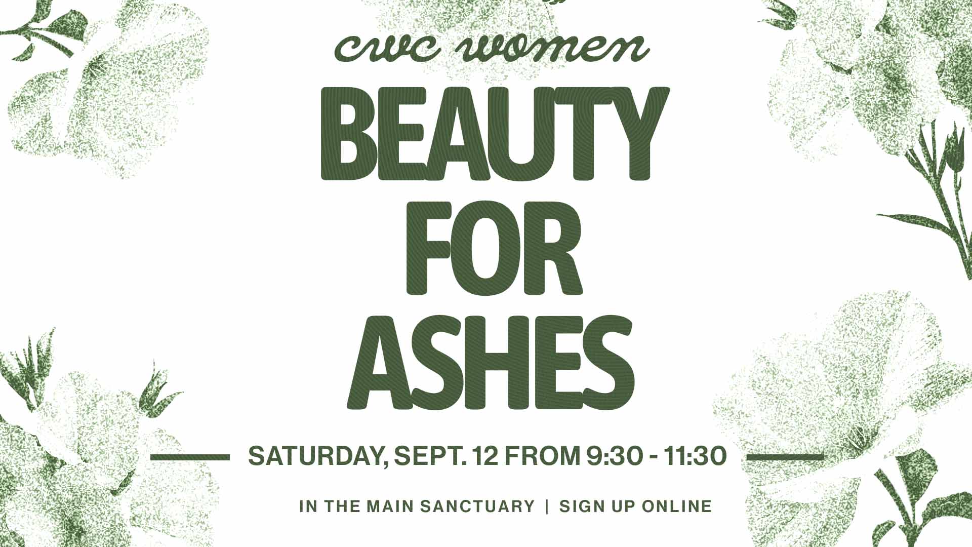 CWC Women: Beauty for Ashes logo