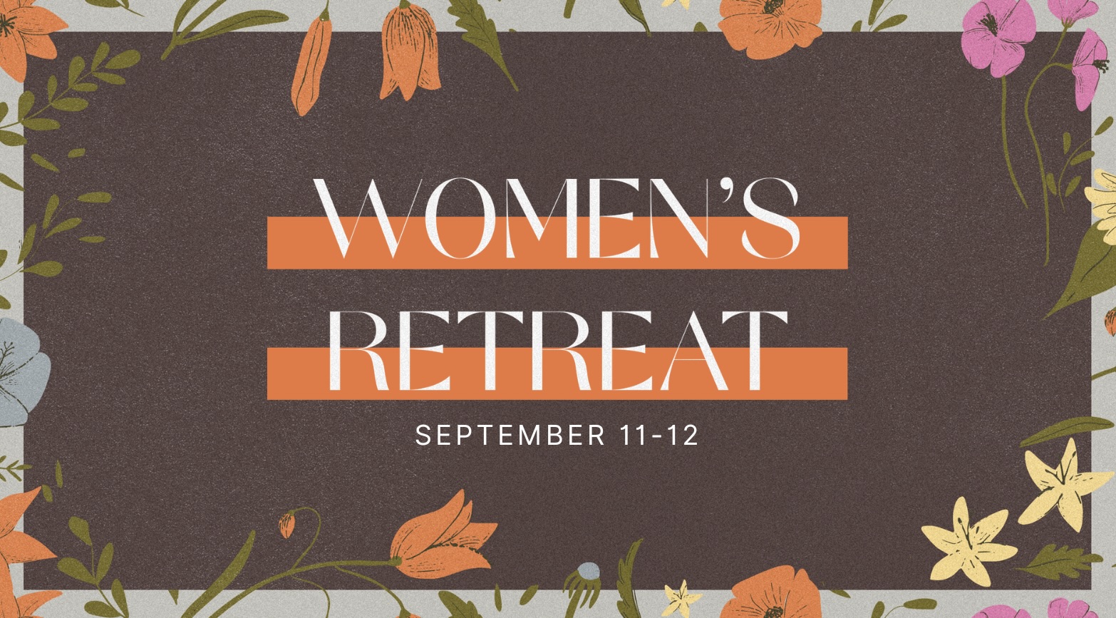 Women's Retreat 2026 logo