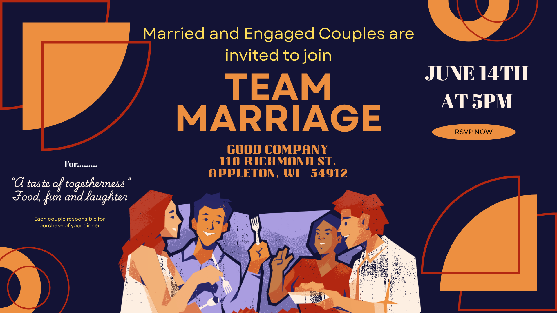 Team Marriage Dinner June 2025 logo