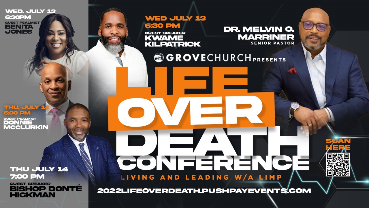 2022 Life Over Death Conference: Living + Leading With A Limp logo