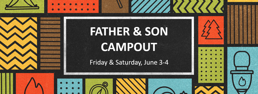 2022 Father & Son Campout logo