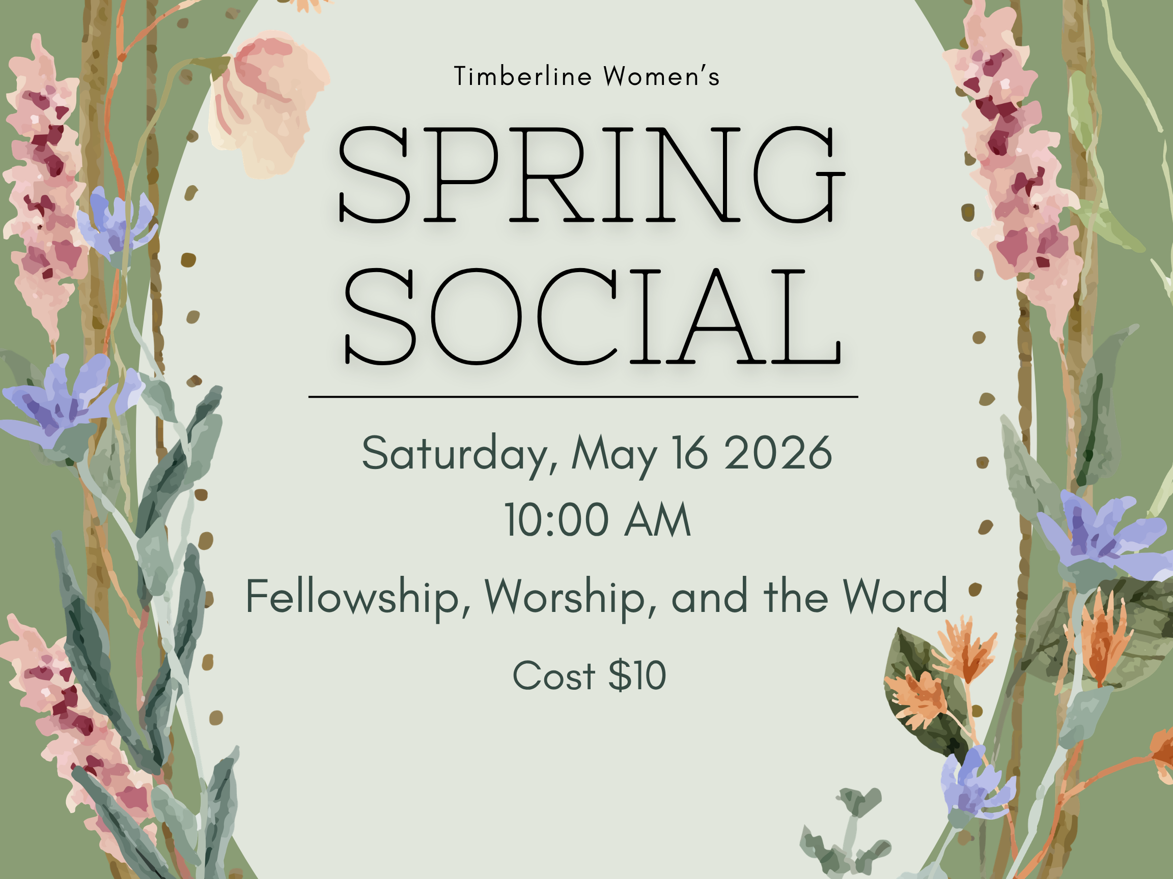 Women's Spring Social 2026 logo