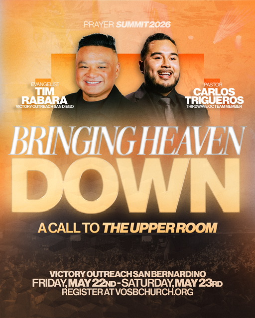 BRINGING HEAVEN DOWN - A CALL TO THE UPPER ROOM logo