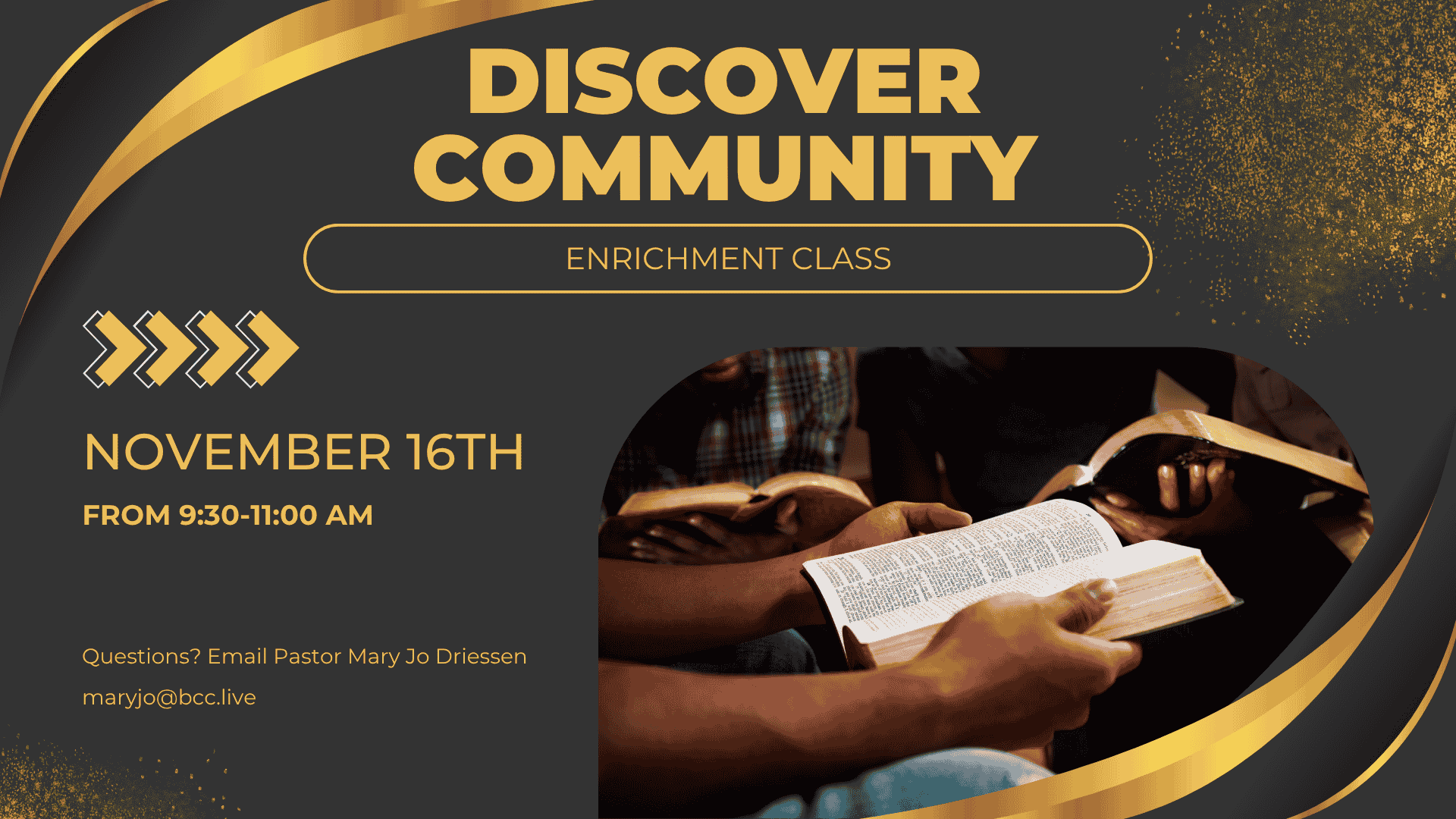 Discover Community November 2025 logo