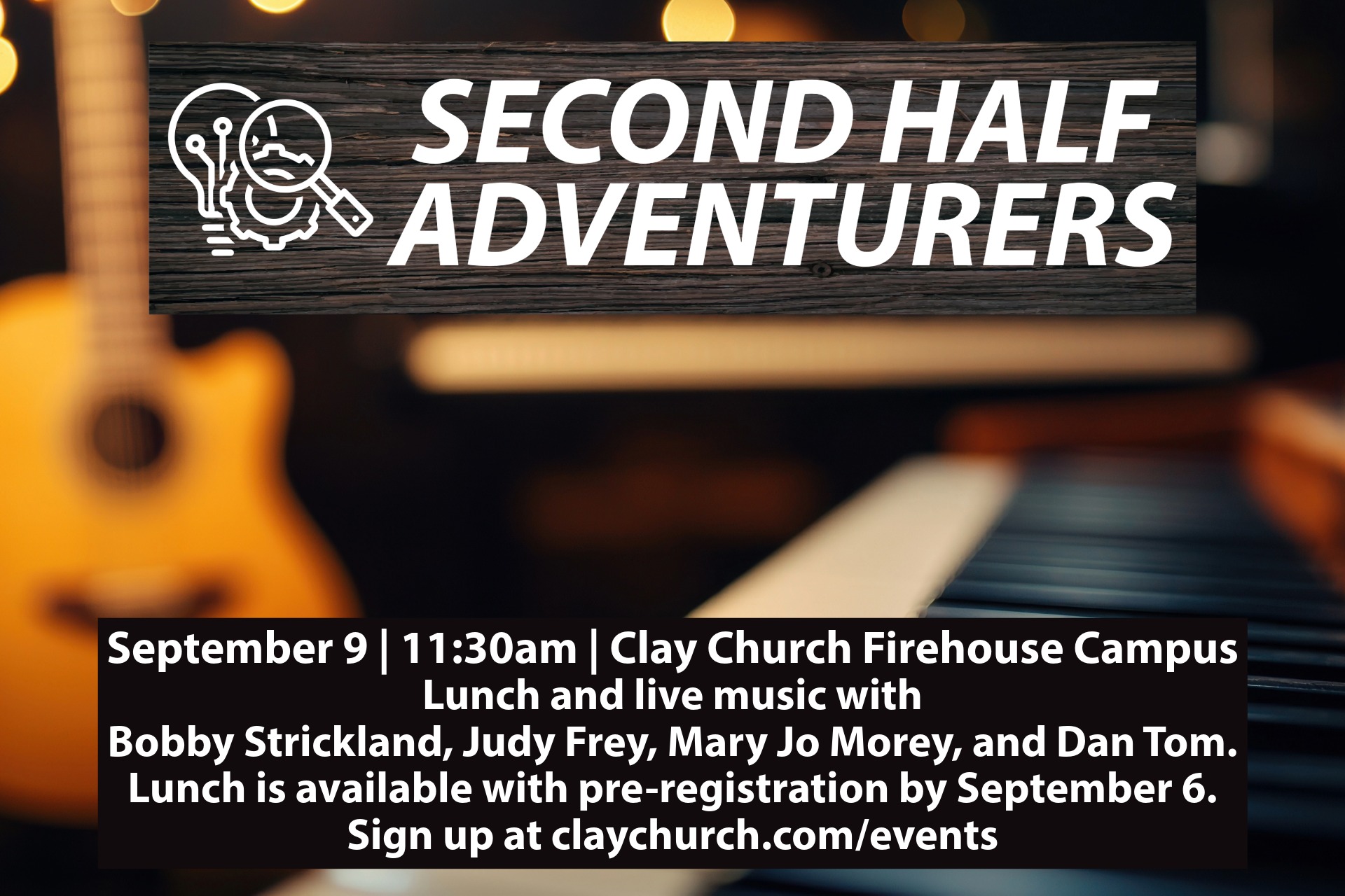 Second Half Adventurers September 2026 logo