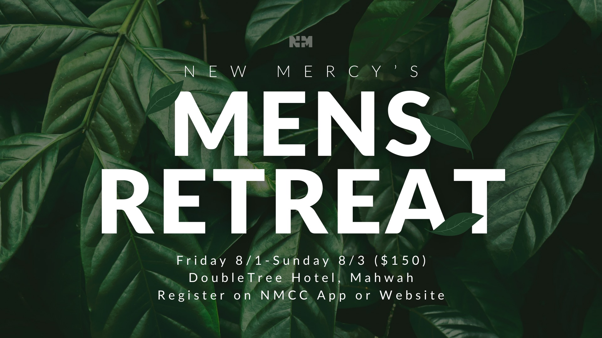 2025 Men's Retreat logo