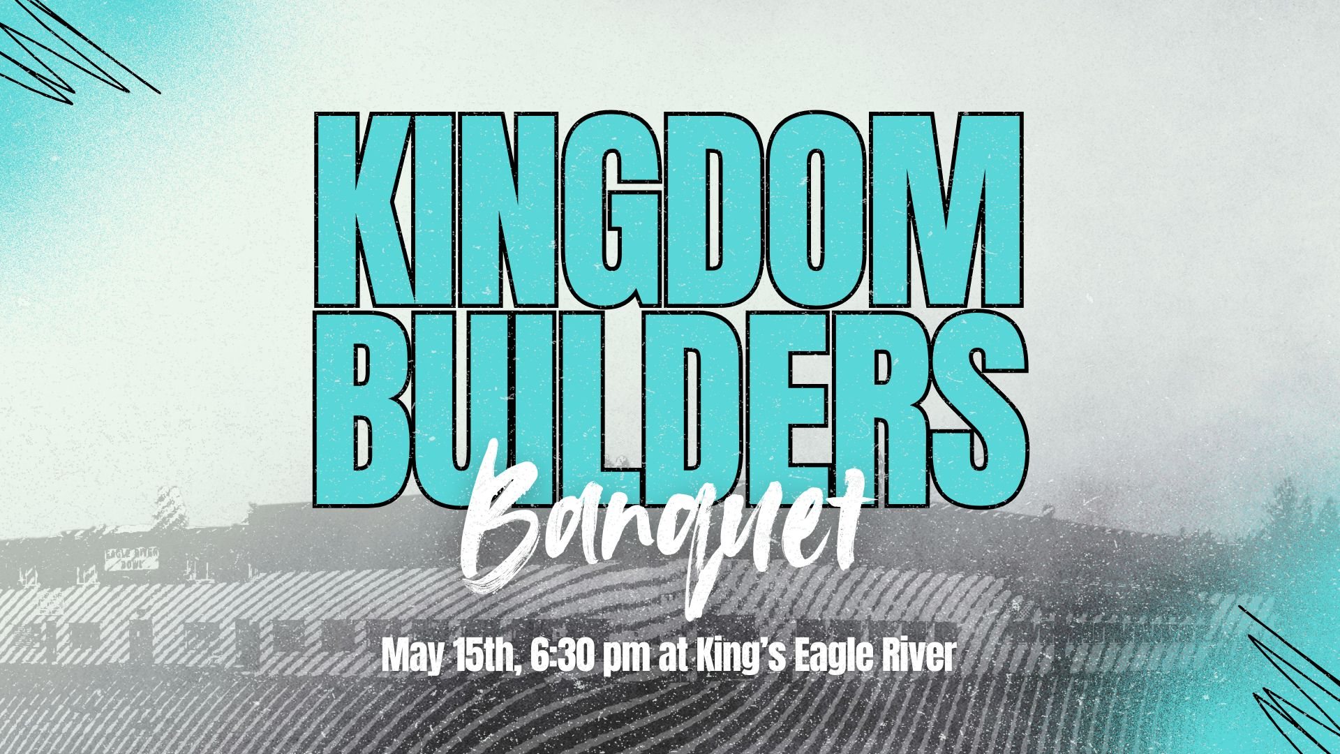 King's Eagle River Kingdom Builders Banquet logo