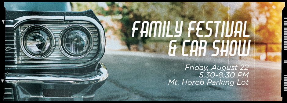 Mt. Horeb Car Show Registration logo