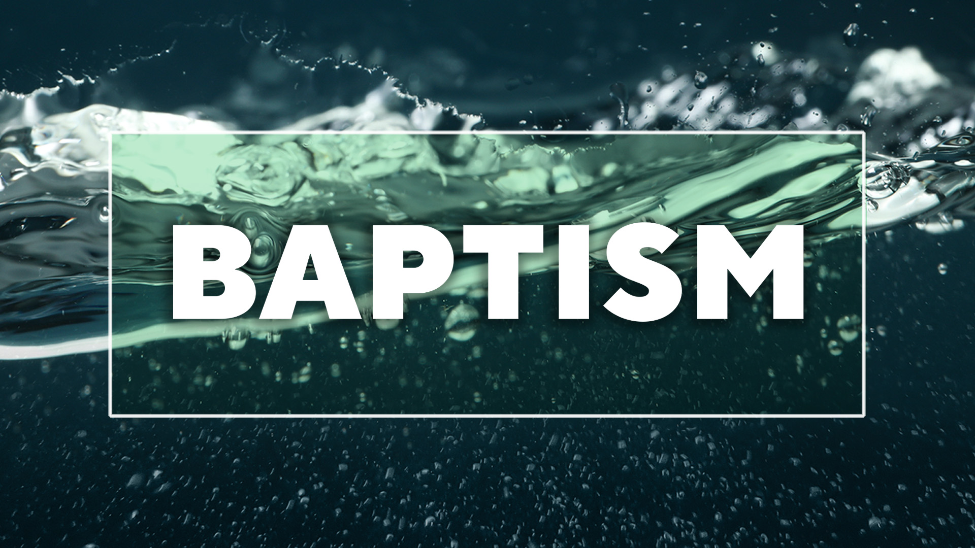 Baptism logo