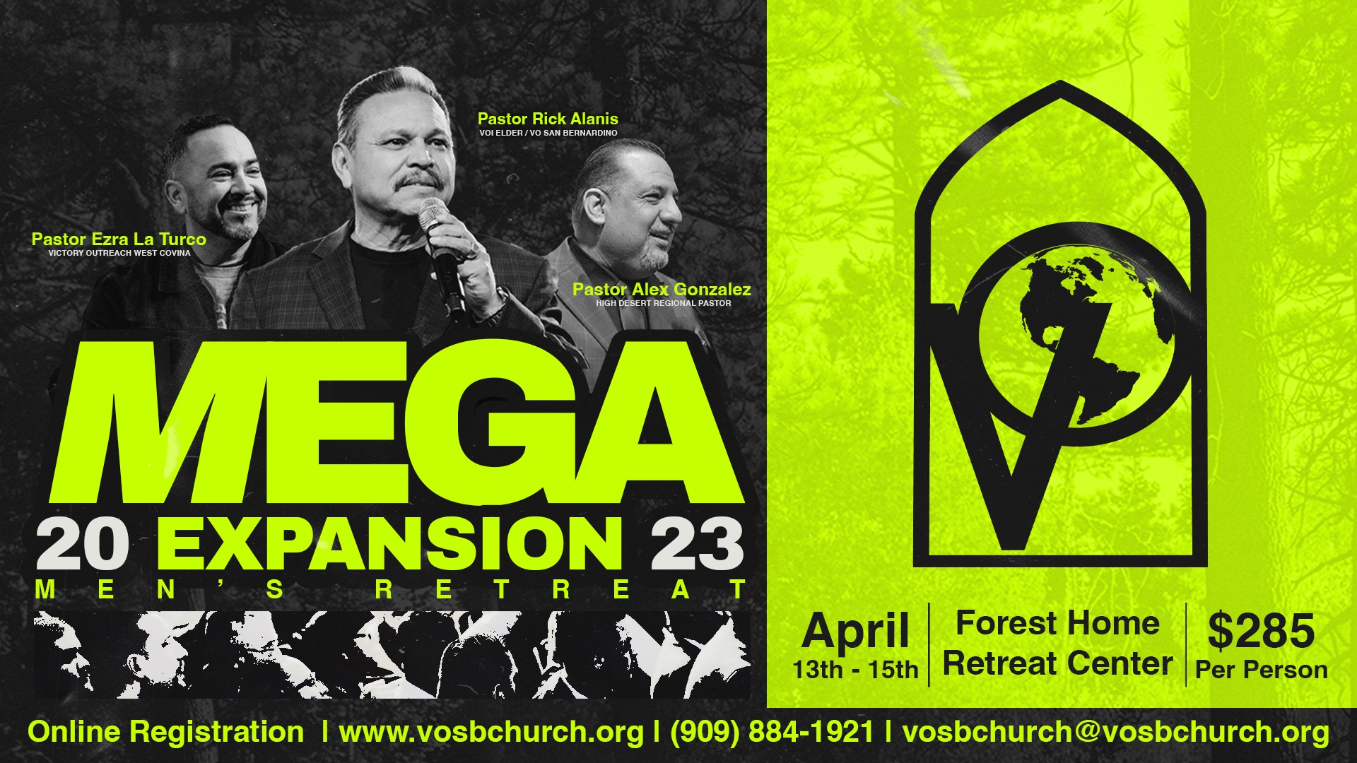 MEGA EXPANSION MEN'S RETREAT logo