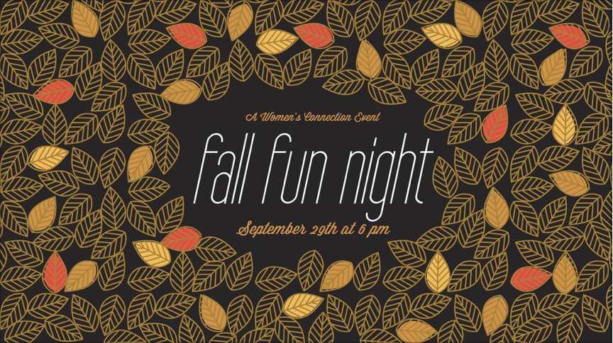 Women's Fall Fun Night logo