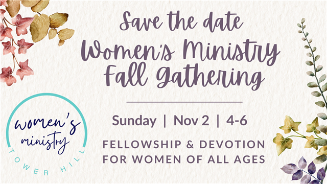 Women's Ministry Fall Event logo