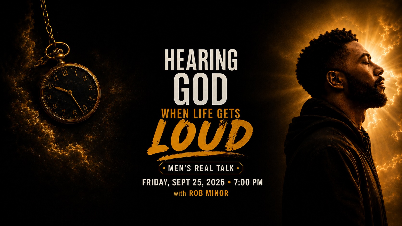 Men's Real Talk - September 25th 2026 logo