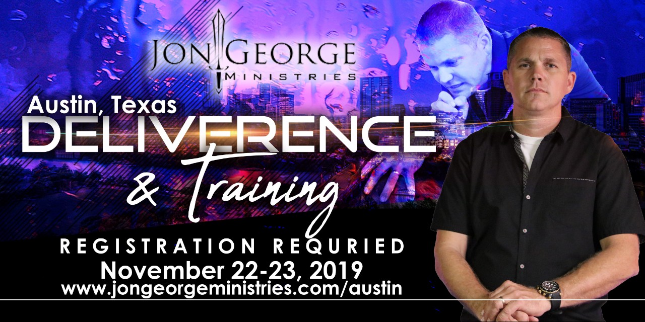 San Marcos Texas Deliverance and Training wth Jon George Ministries logo