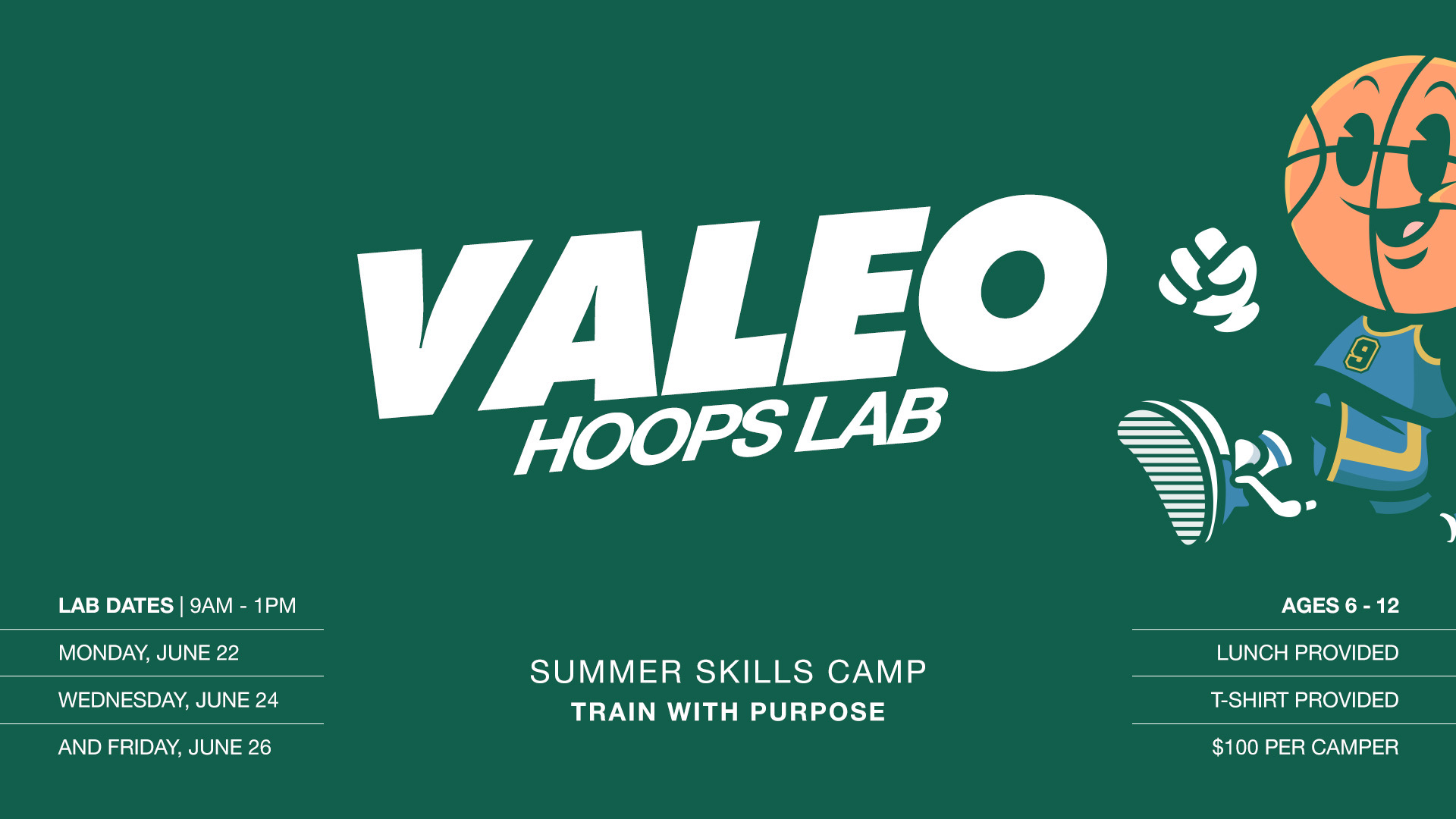 Valeo Hoops Lab logo