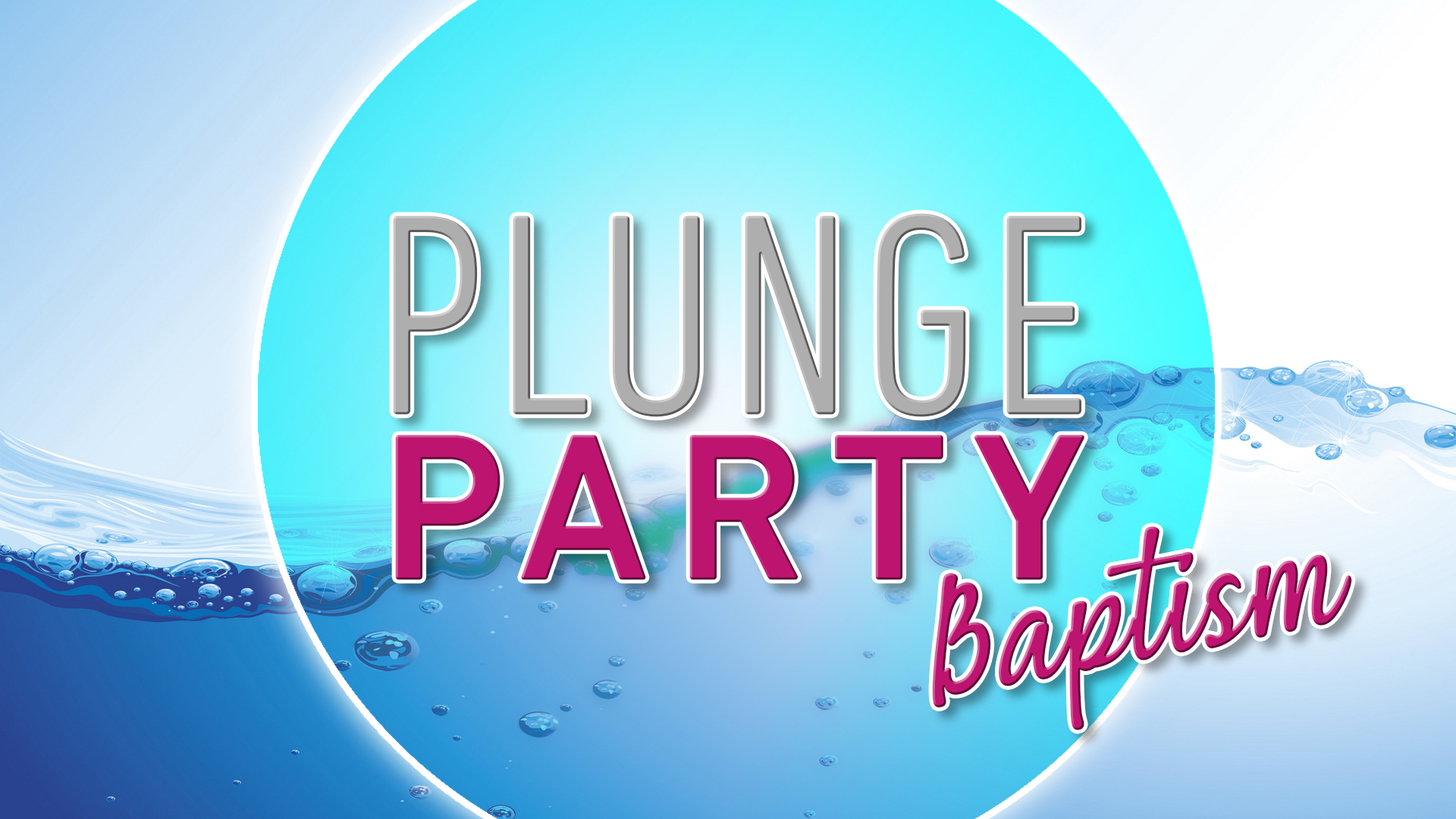 Plunge Party Baptism - Mar 1 logo
