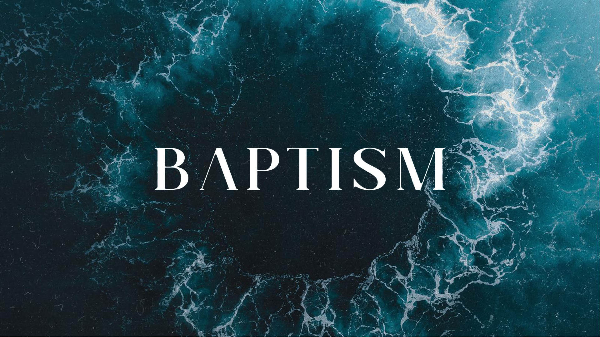 Baptism on November 1st, 2026 logo