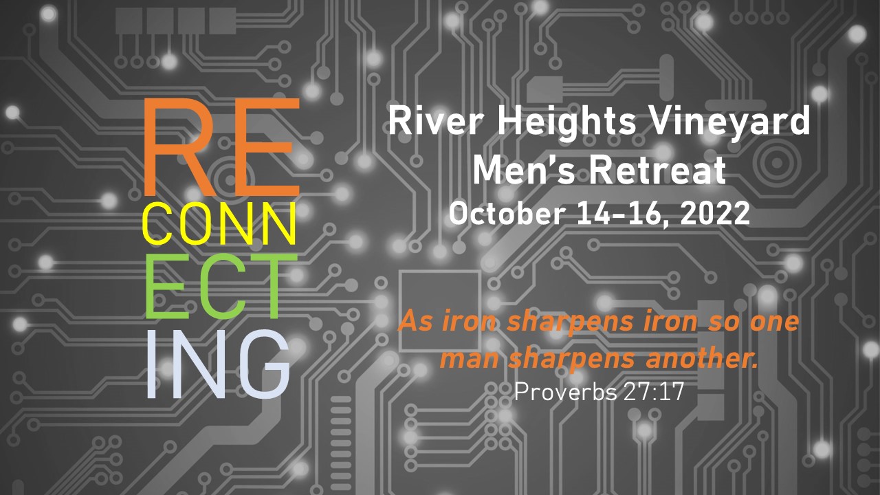 Reconnecting - RHV Men's Retreat 2022 logo