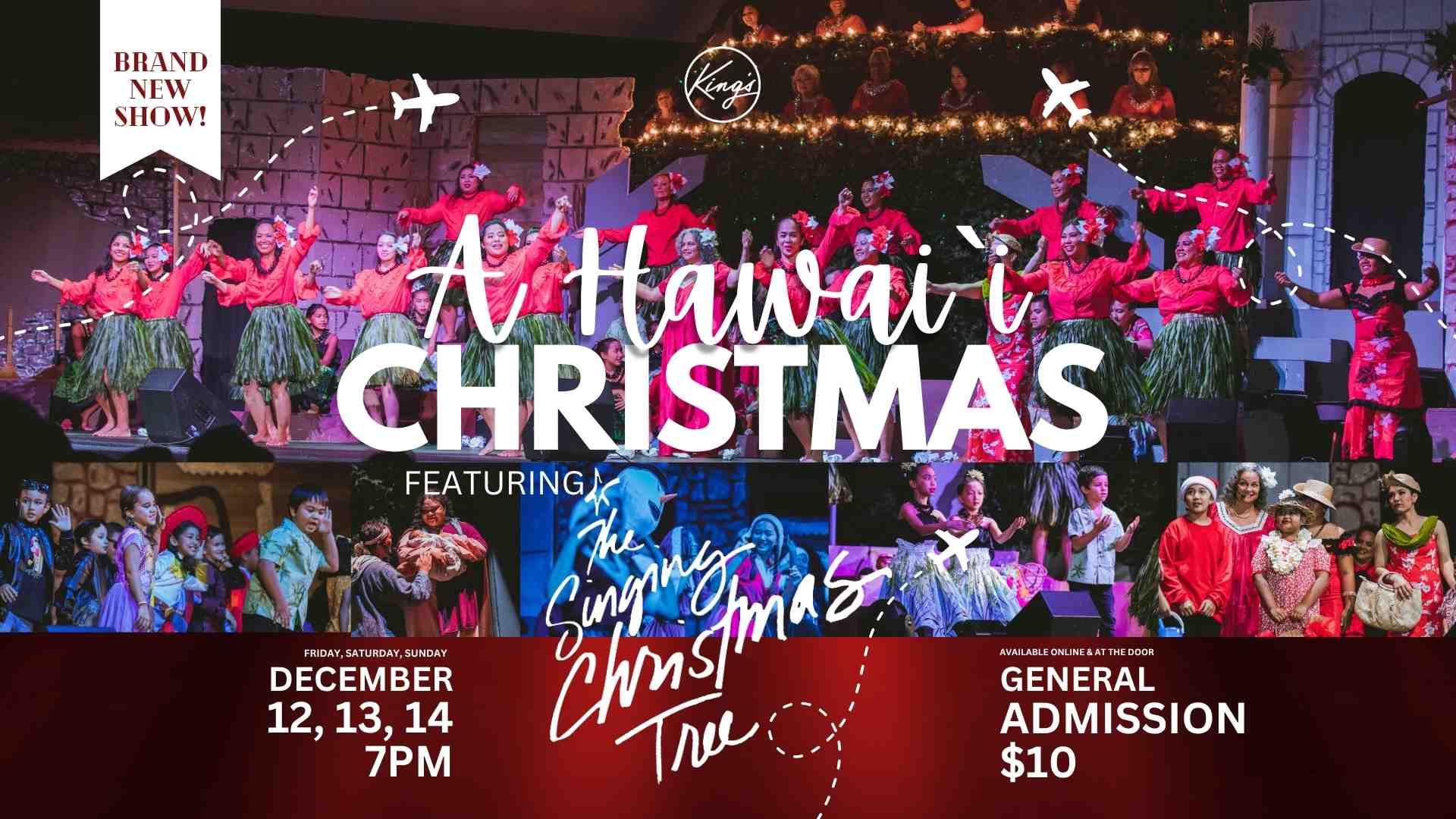 A Hawai'i Christmas Live Stage Musical Production logo