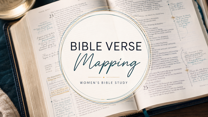 Women's Ministry 6 -Week Bible Study: Verse Mapping logo