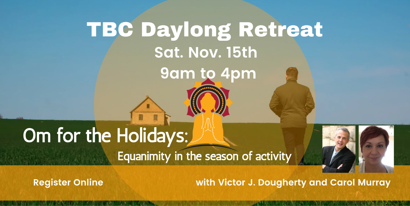 TBC Daylong Retreat - Om for the Holidays logo