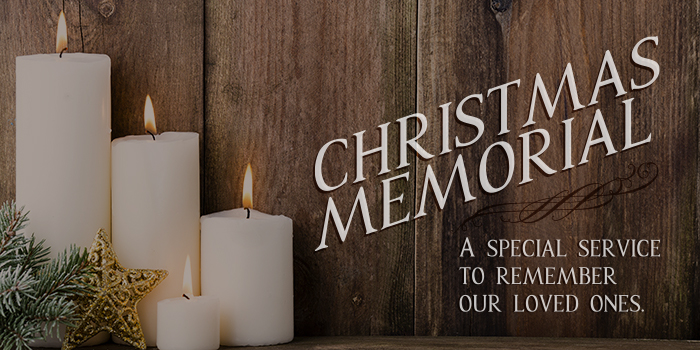 Christmas Memorial Service 2017 logo