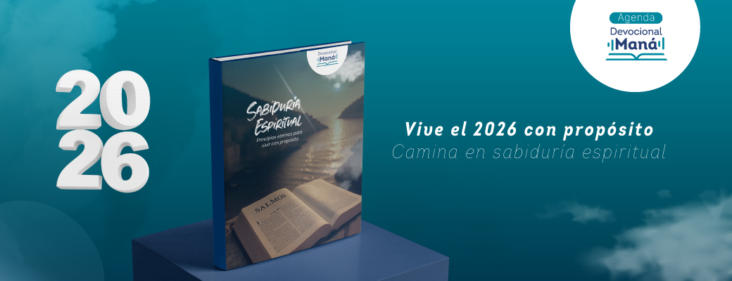 Agenda Devocional Maná 2026 logo