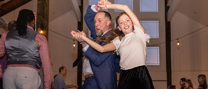 Dads & Daughters Night Out 2026 logo