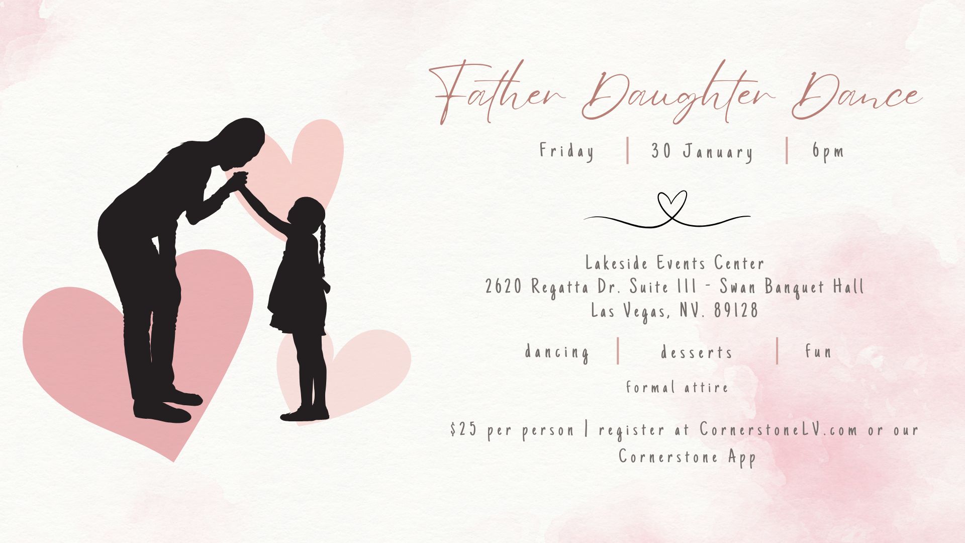 Father Daughter Dance 2026 logo