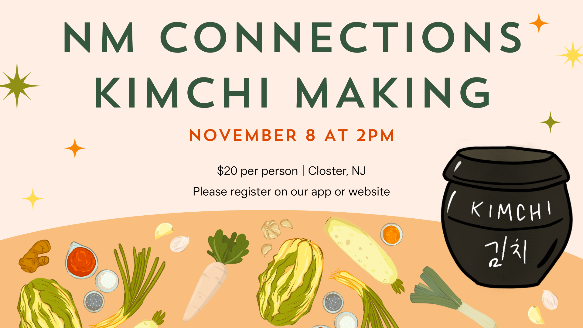 NM Connections Kimchi Making logo