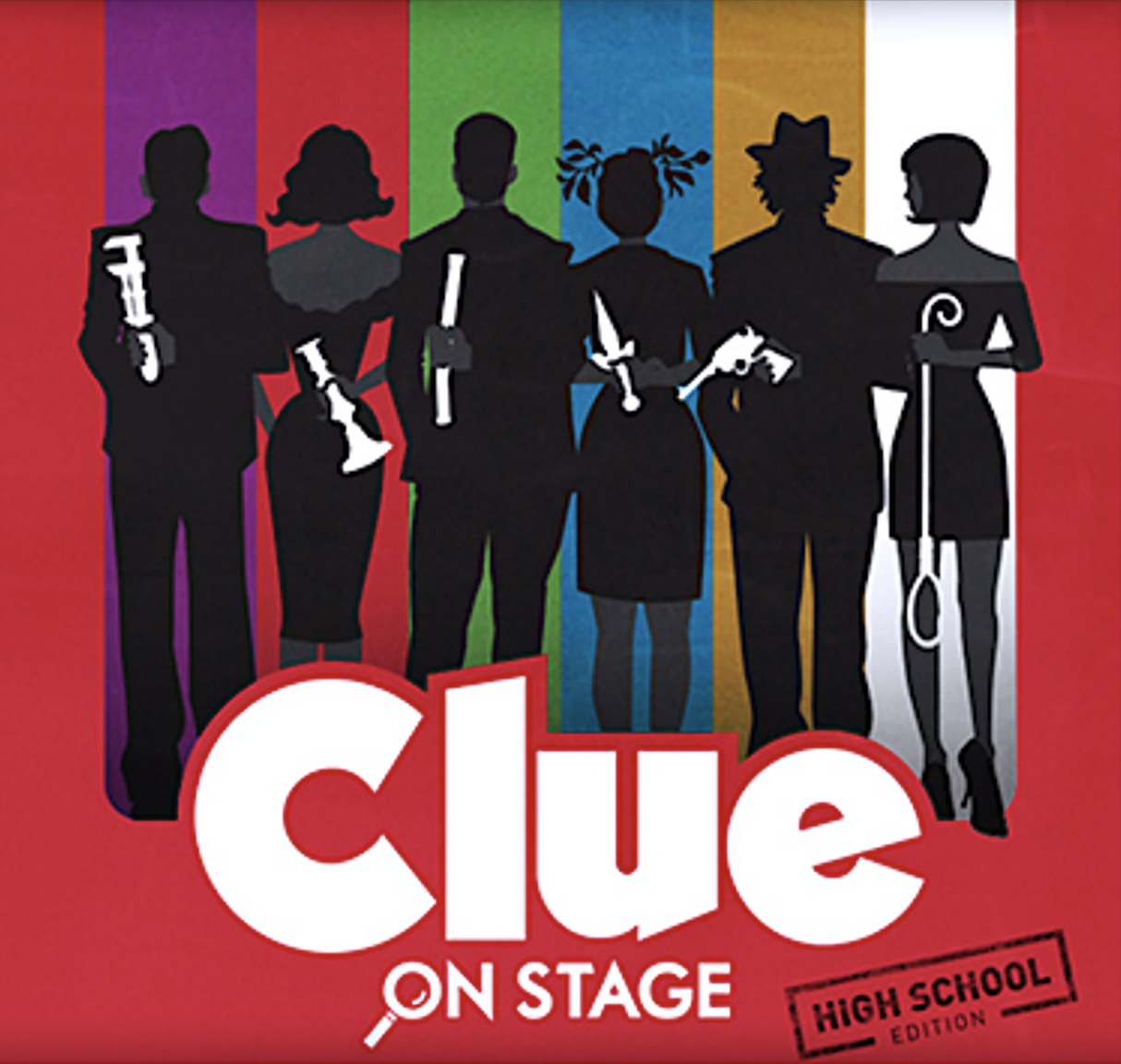 CHS Fine Arts Department Presents "Clue: High School Edition" (December 1 & 3) logo
