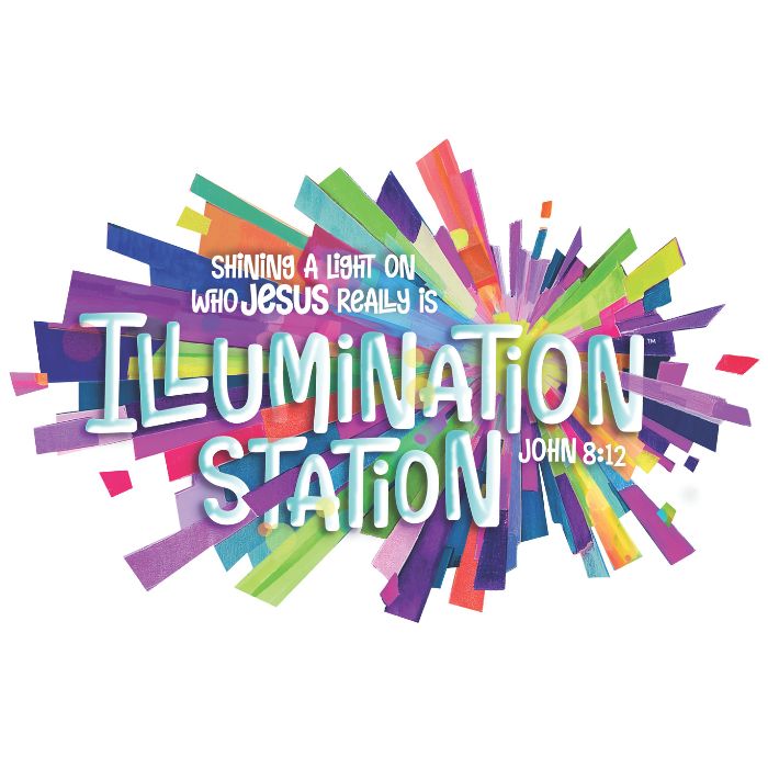 Illumination Station Vacation Bible School and Music Camp 2026 logo
