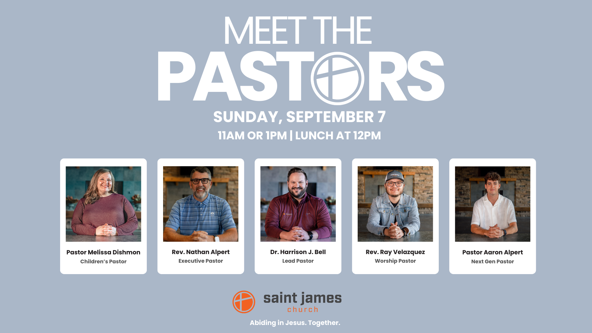 Meet the Pastors logo