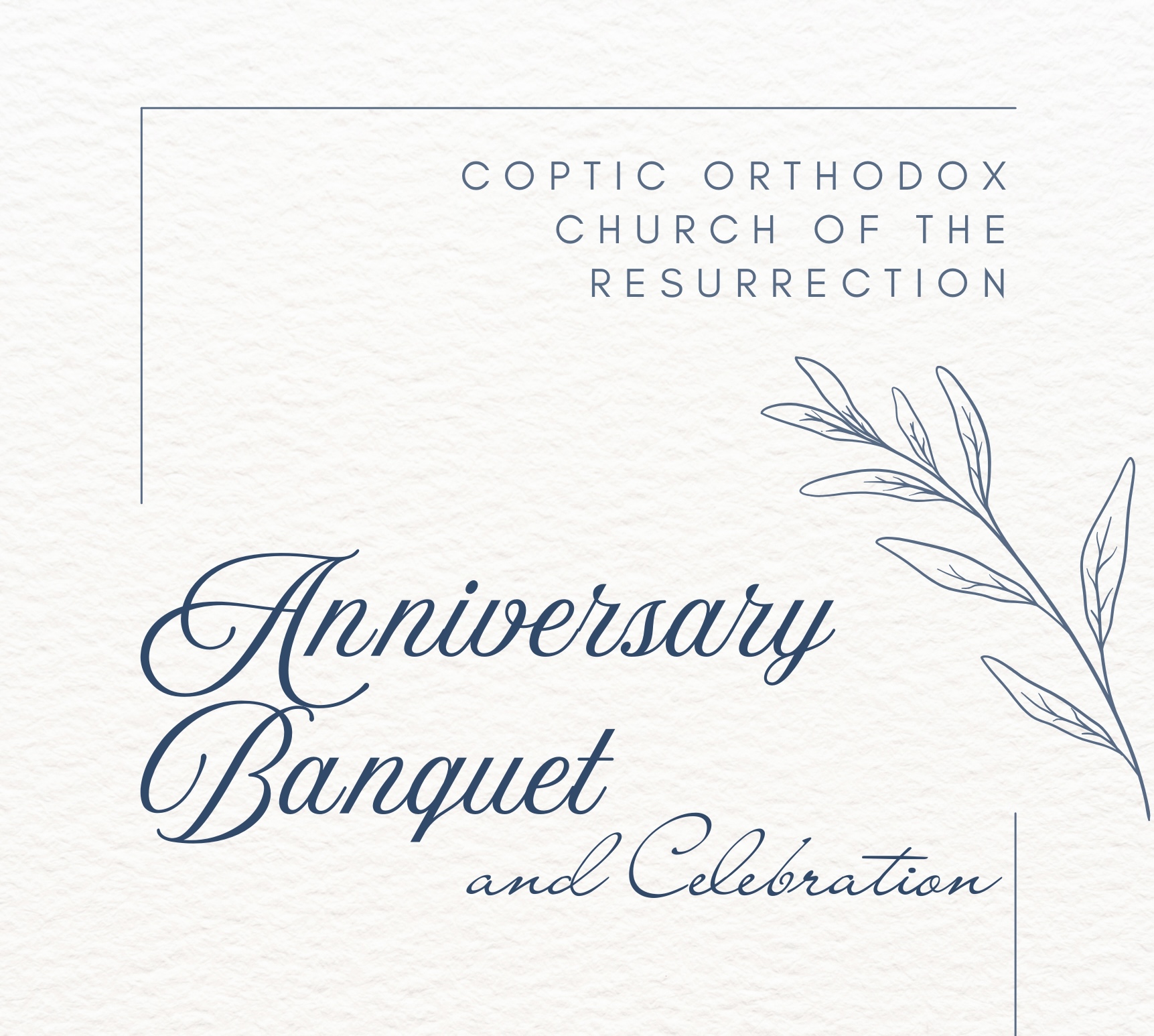 CCRES Seventh Anniversary Banquet logo