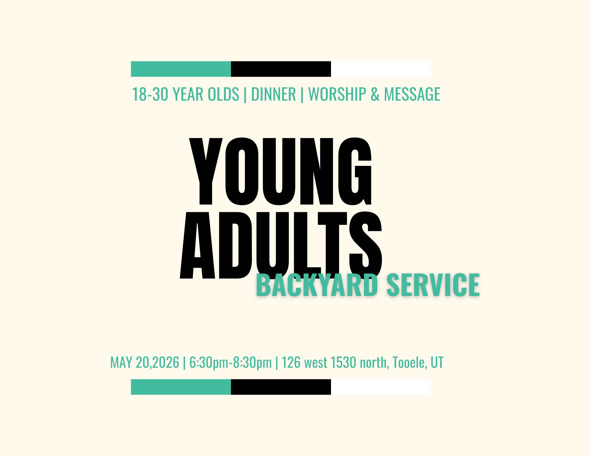 Young Adults Backyard Service logo