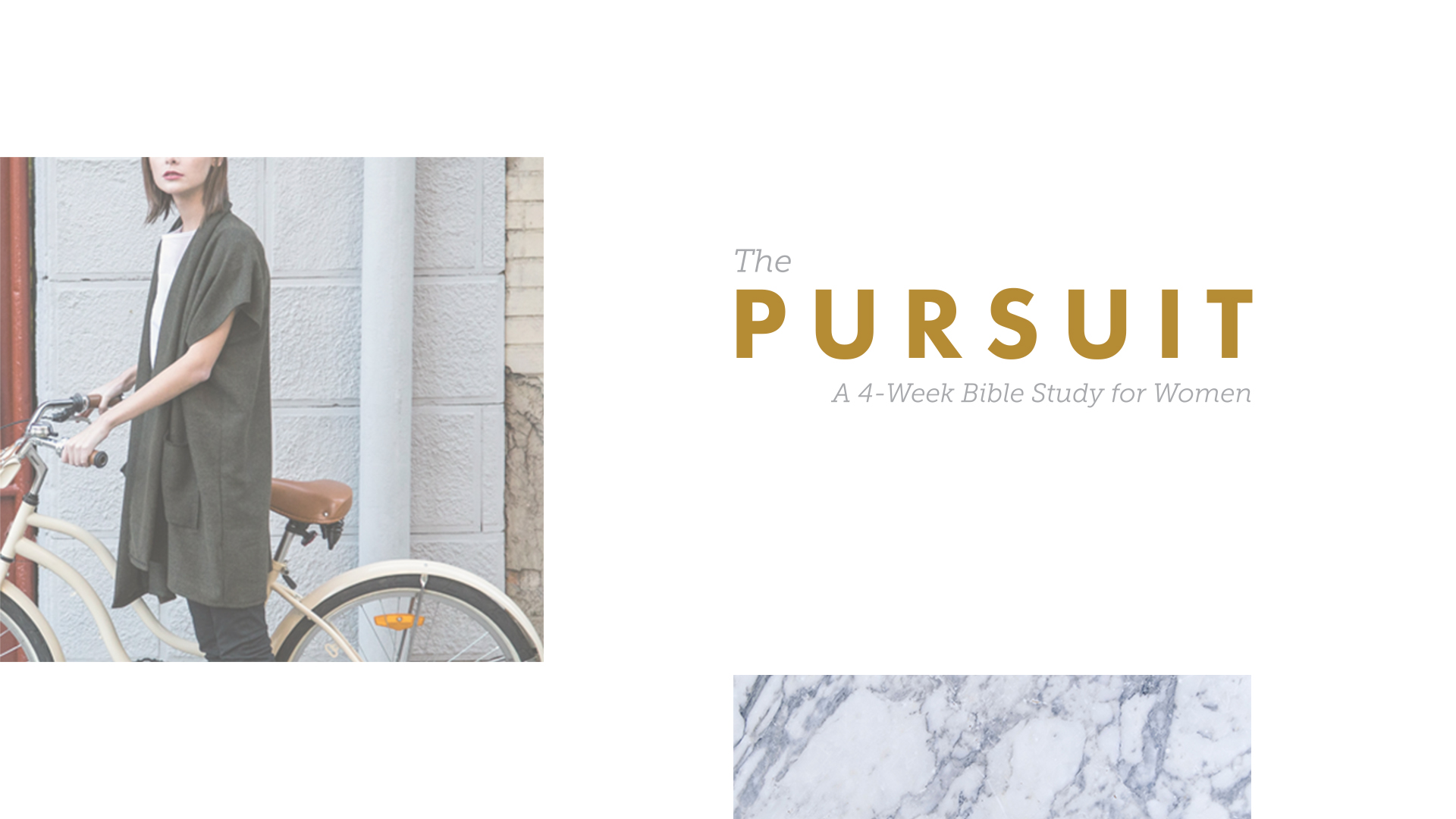 The Pursuit: Women's Bible Study logo