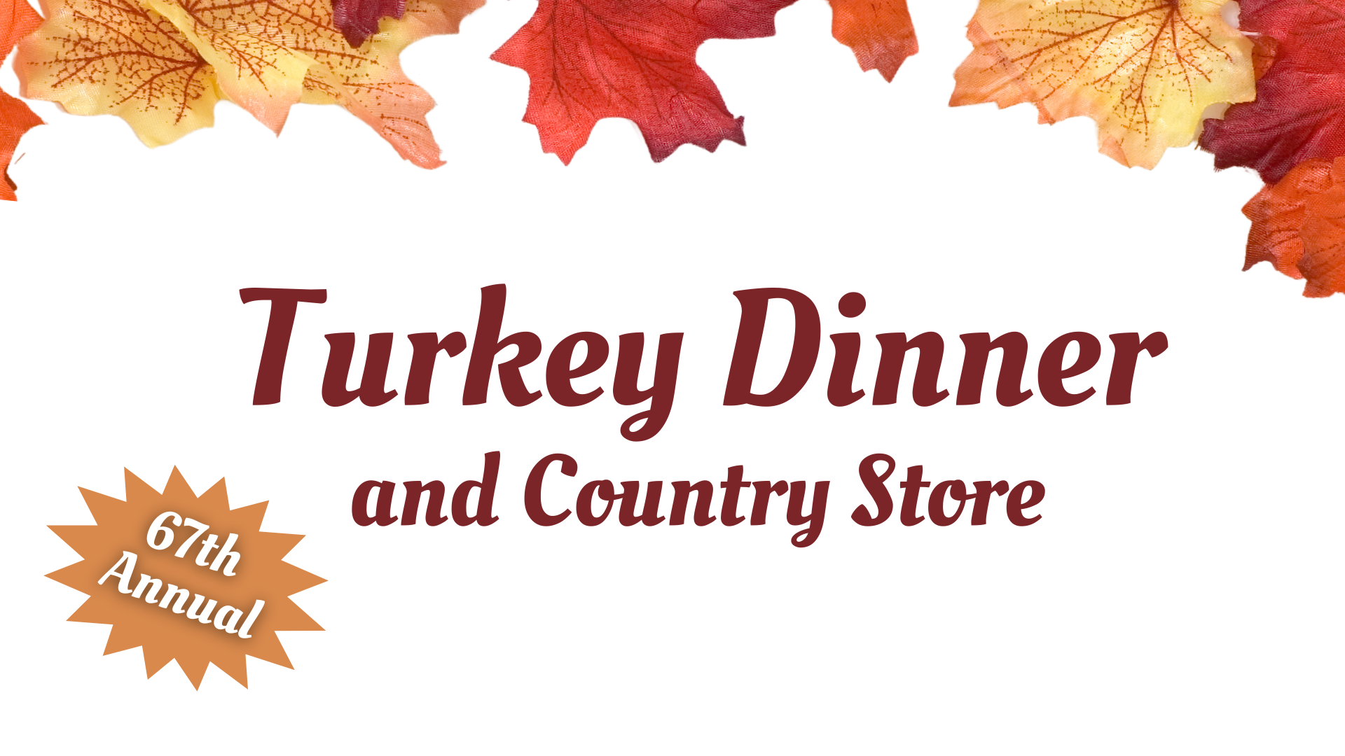 2025 Youth in Mission Turkey Dinner Fundraiser logo