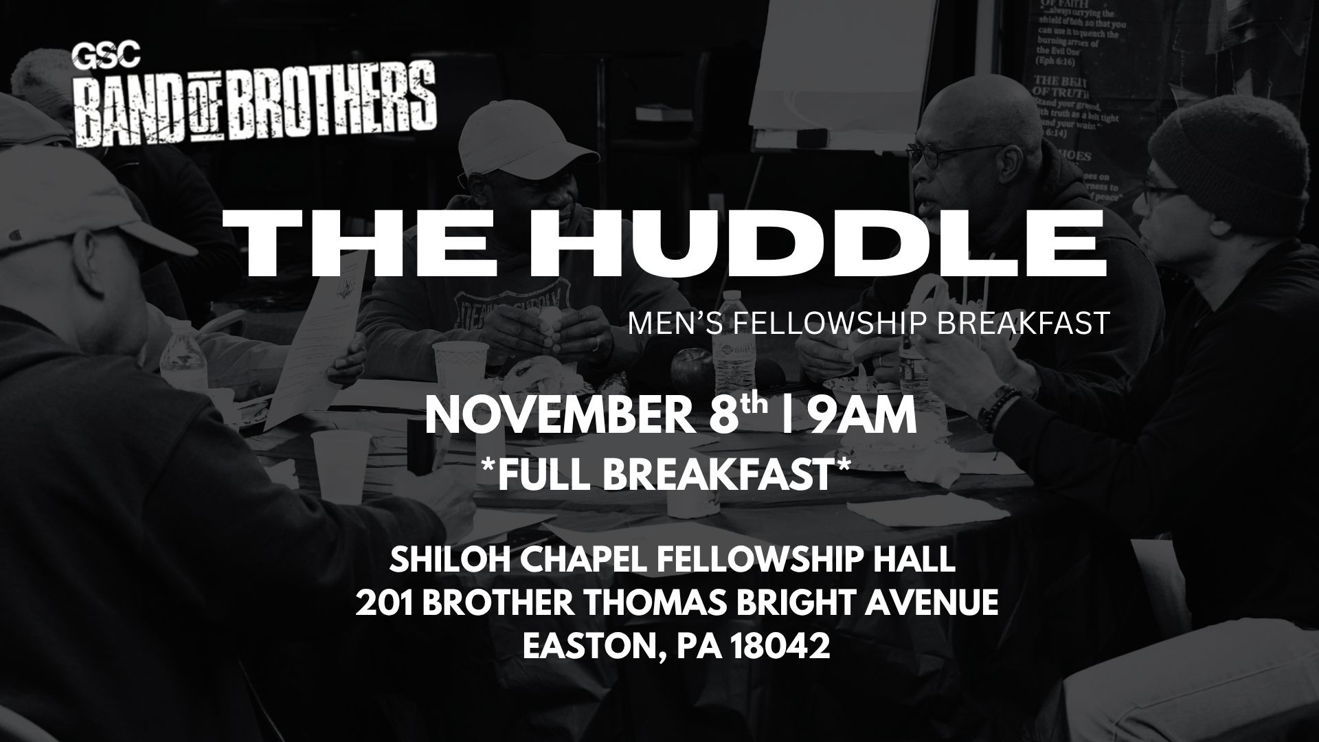 THE HUDDLE - NOVEMBER logo