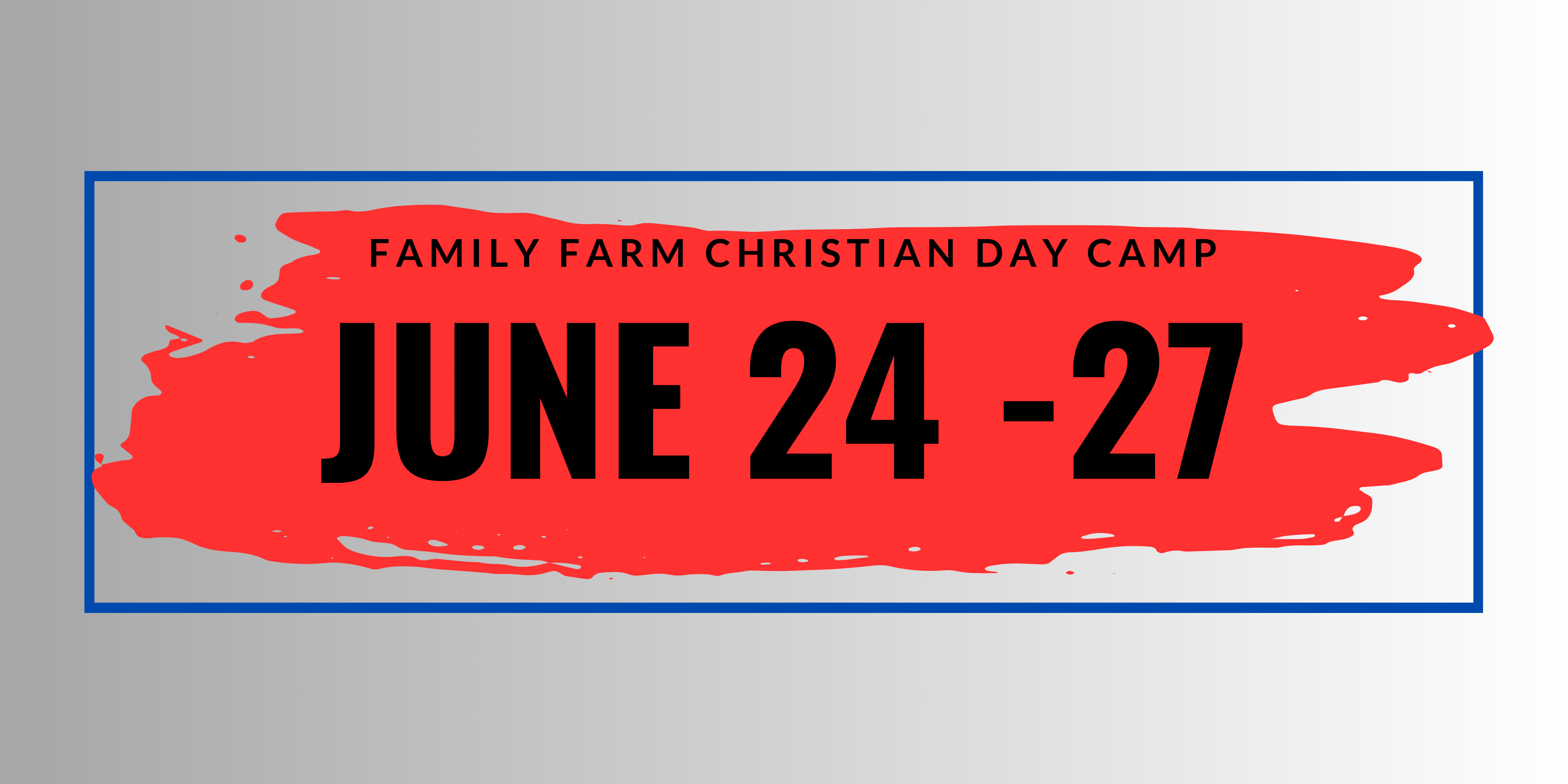 Family Farm Day Camp 2024 logo