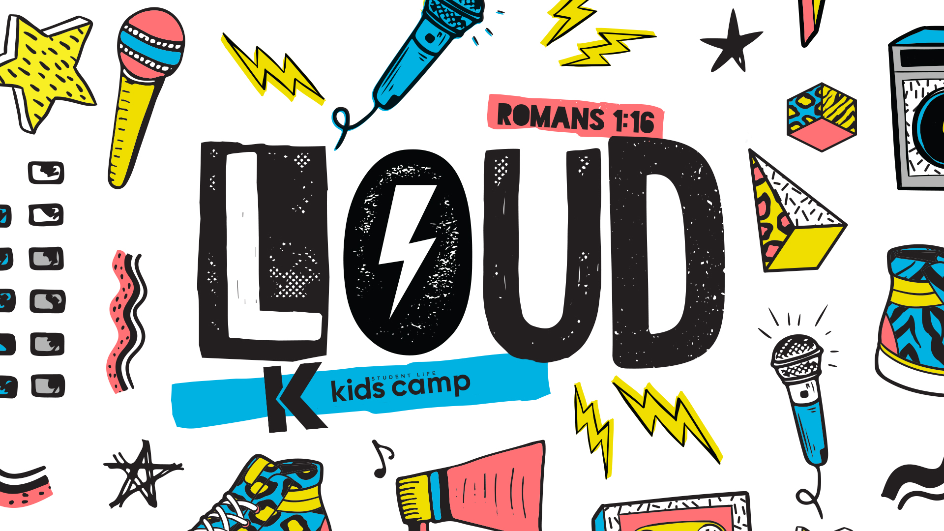 LOUD Student Life Kids Camp - July 20-23, 2021 logo
