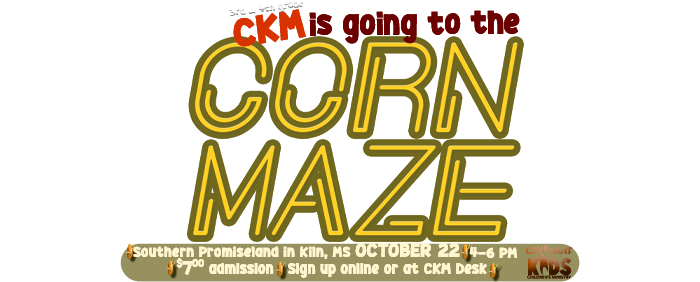 CKM Corn Maze logo