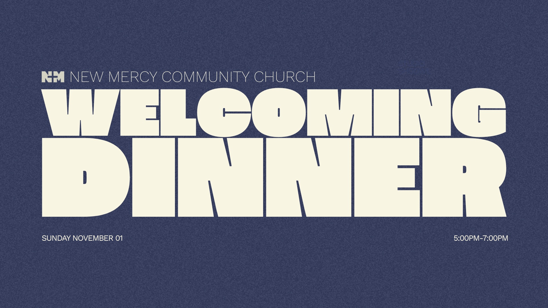 Welcoming Dinner logo