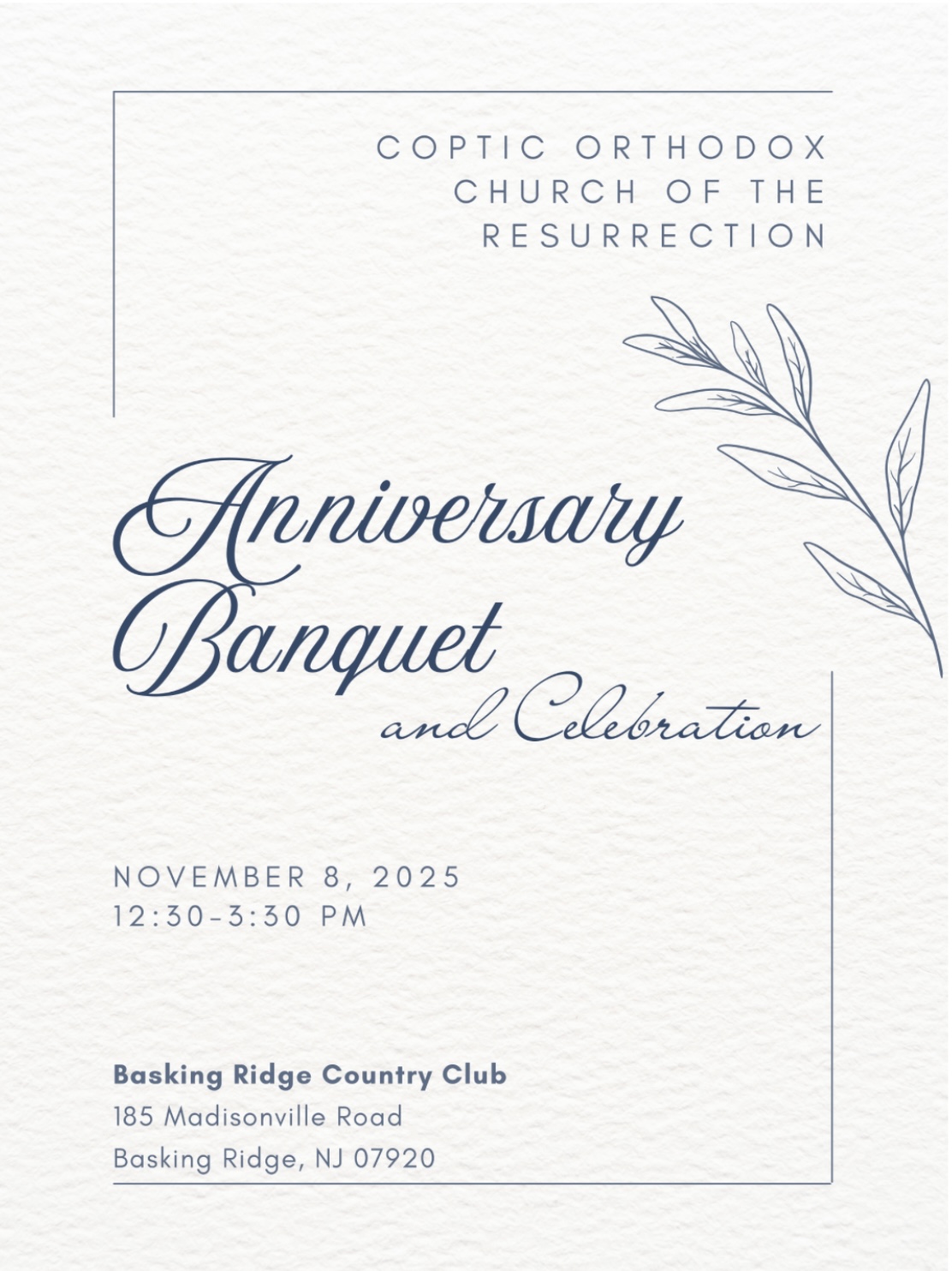CCRES Seventh Anniversary Banquet logo