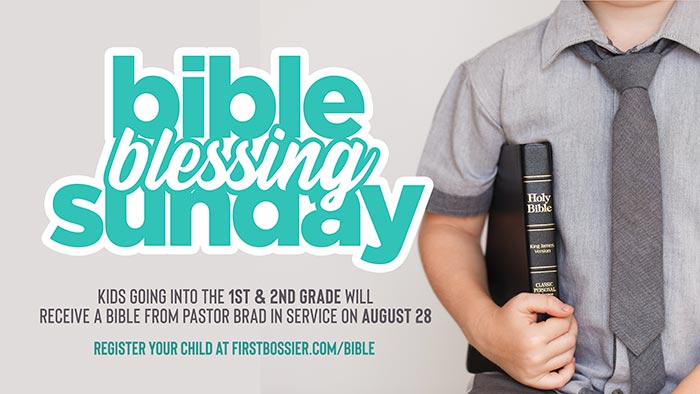 Bible Blessing Sunday logo