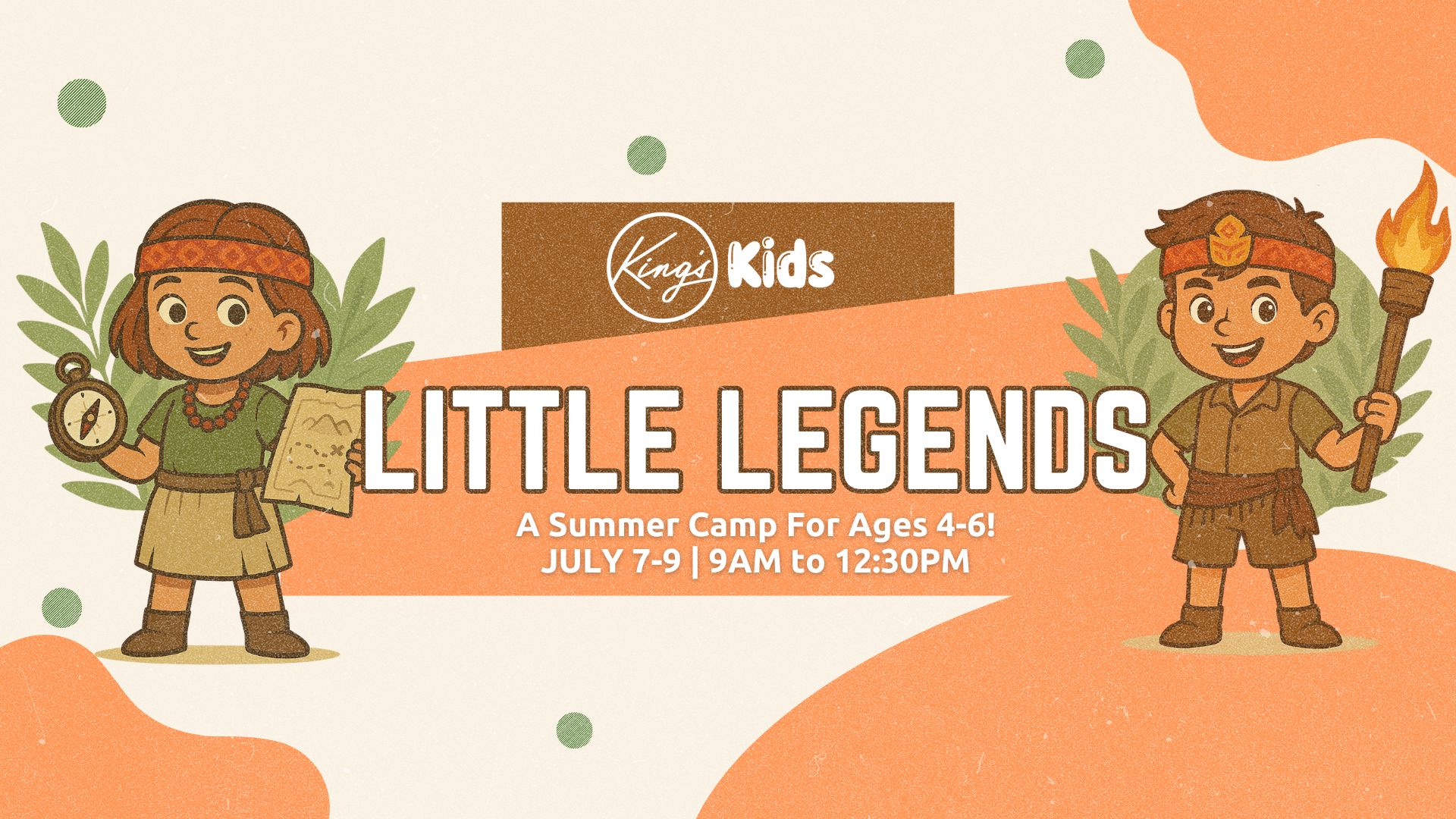 King's Kids Eagle River: Little Legends Day Camp logo