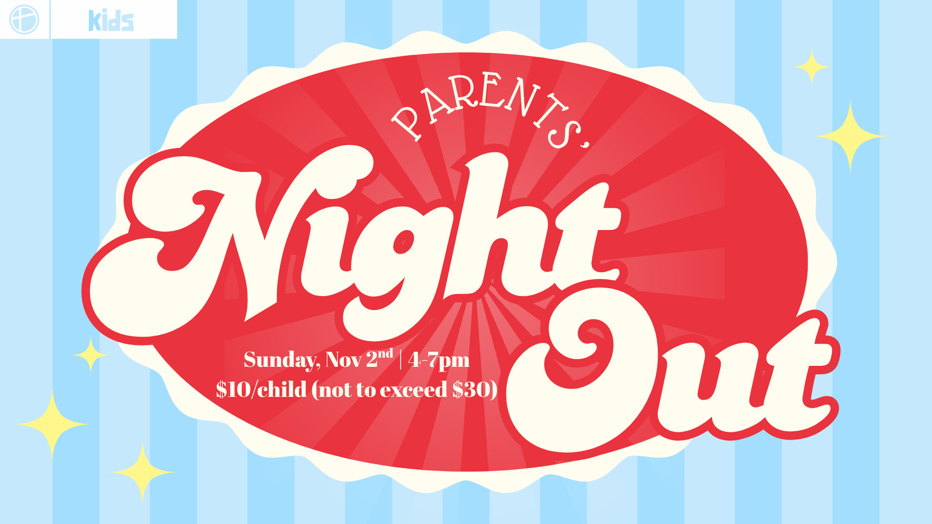 Parents' Night Out! logo